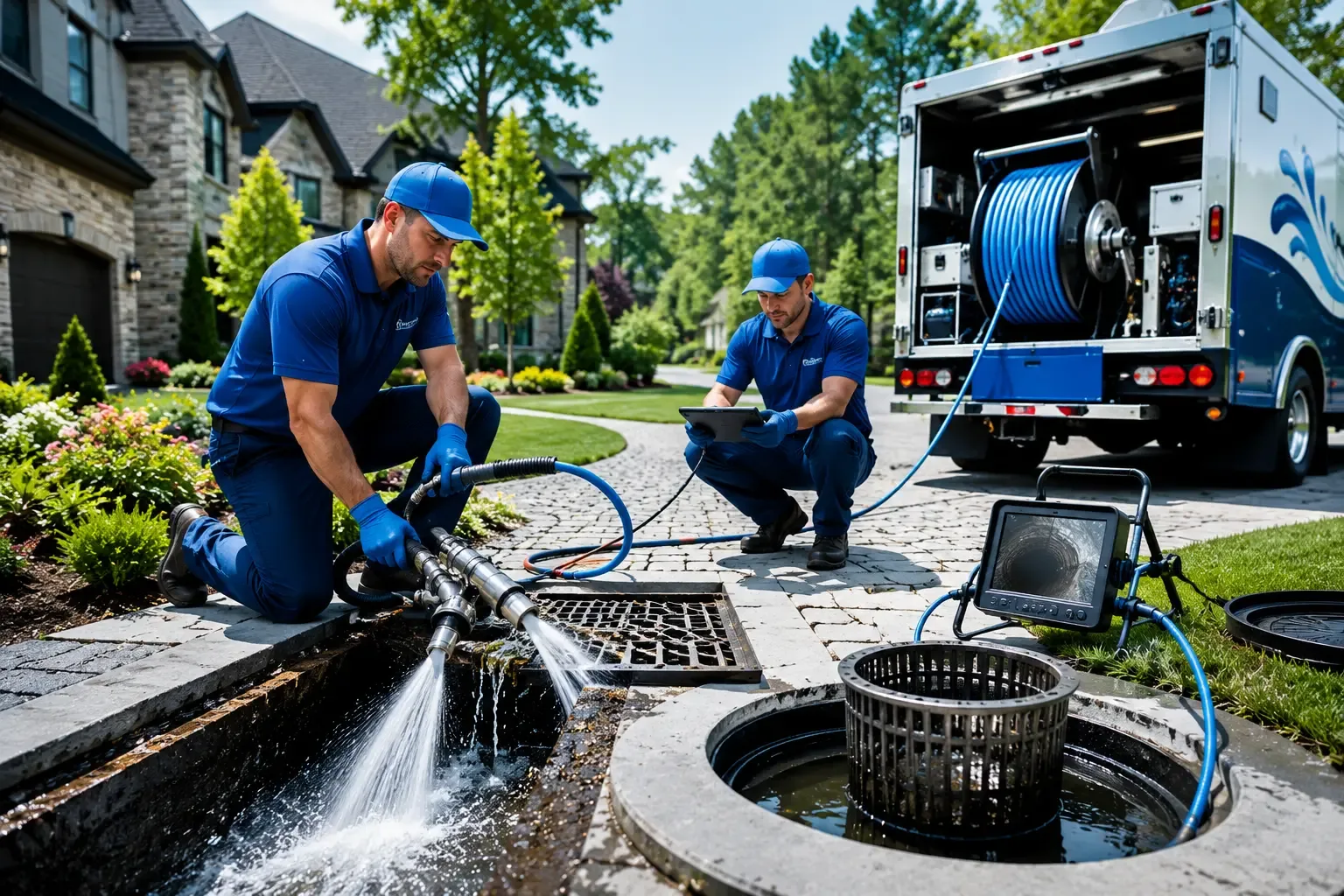 Local outdoor drain cleaning professionals in Stony Point, NC